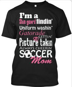 soccer mom t-shirt