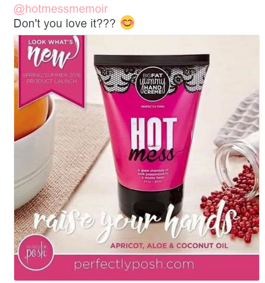 Hot Mess Hand Cream