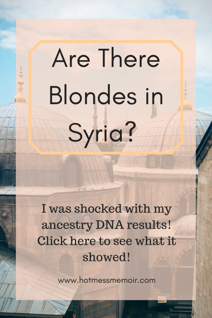 Blondes in Syria