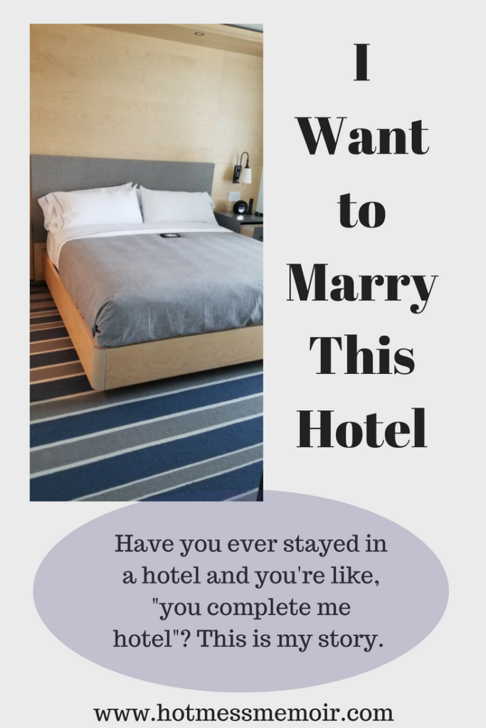 I want to marry this hotel