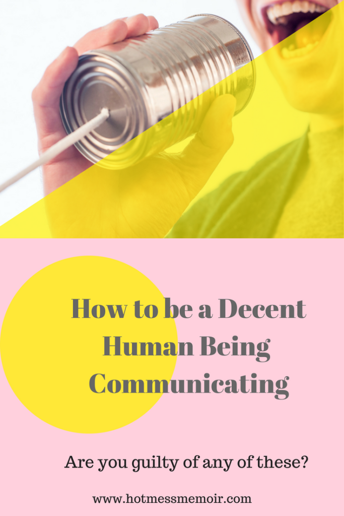 communicating